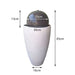 Black Ball Bubbling Vase Water Feature Dimensions