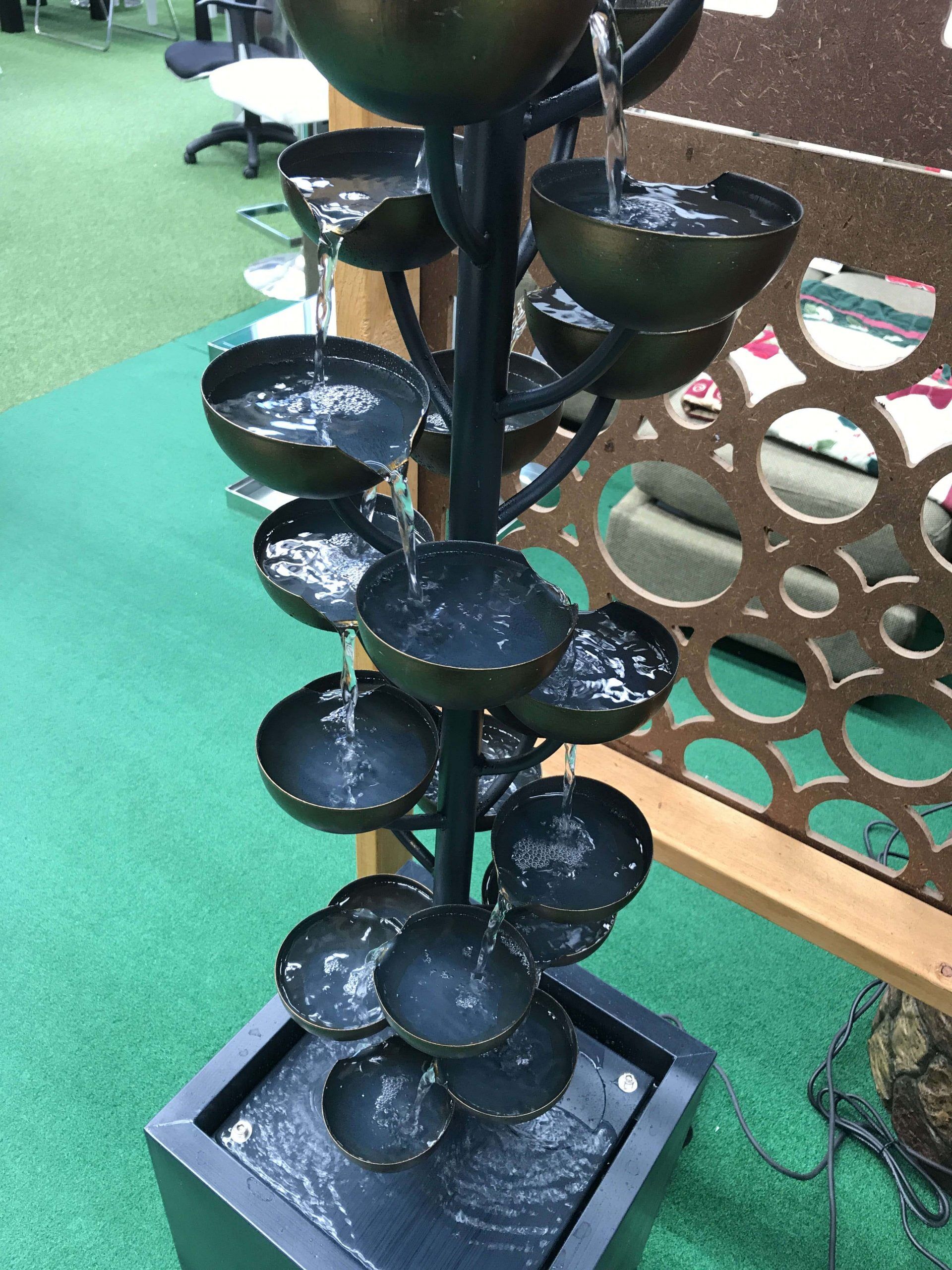 Candle Stand Water Feature Fountain Upper view