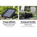 3 Tier Solar Powered Water Fountain - Ivory solar