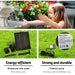 3 Tier Solar Powered Water Fountain - Ivory what's include
