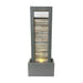 Raining Shower Panel Water Feature Fountain main view