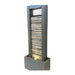 Raining Shower Panel Water Feature Fountain right view