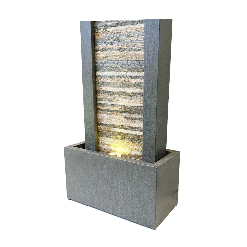 Raining Shower Panel Water Feature Fountain lower view