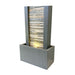 Raining Shower Panel Water Feature Fountain lower view