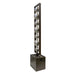 Stainless Steel Ball Water Feature Fountain Riightside view