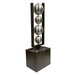 Stainless Steel Ball Water Feature Fountain bottom leftside view